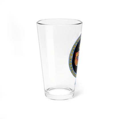 Coat of Arms of Sofía Queen of Spain Order of the Elephant Variant (Denmark) (Coat of Arms) Pint Glass 16oz - Go Mug Yourself