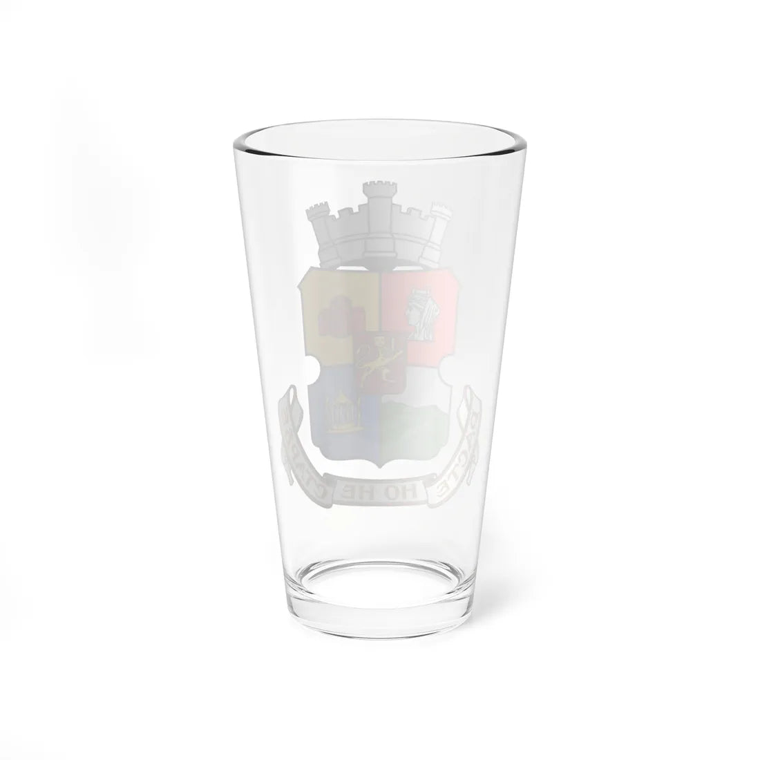 Coat of arms of Sofia 1911-1928 (Bulgaria) (Coat of Arms) Pint Glass 16oz - Go Mug Yourself