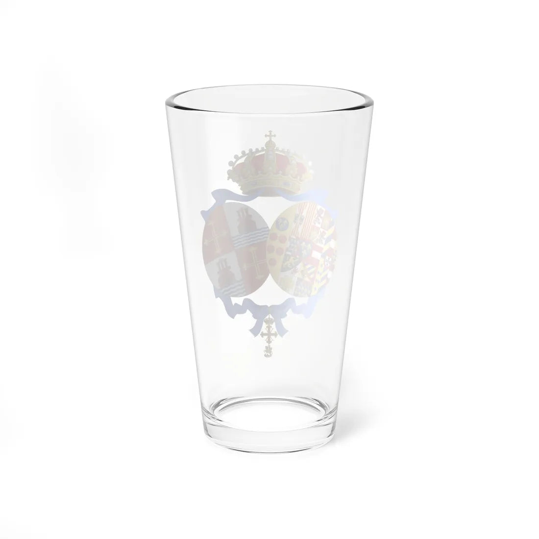 Coat of Arms of Sofia Duchess of Calabria (Italy) (Coat of Arms) Pint Glass 16oz - Go Mug Yourself
