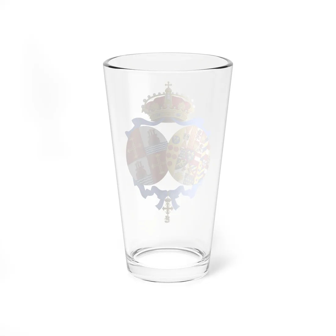 Coat of Arms of Sofia Duchess of Noto (Italy) (Coat of Arms) Pint Glass 16oz - Go Mug Yourself