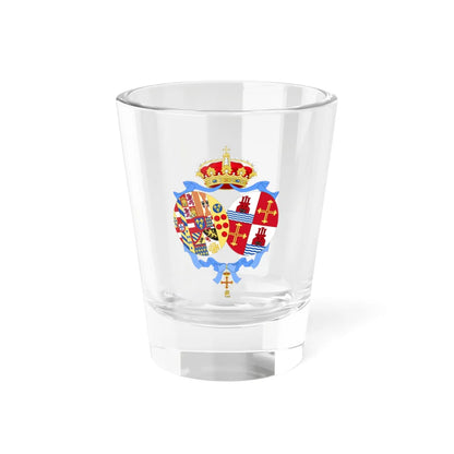 Coat of Arms of Sofia Duchess of Noto (Italy) (Coat of Arms) Shot Glass 1.5oz 1.5oz - Go Mug Yourself