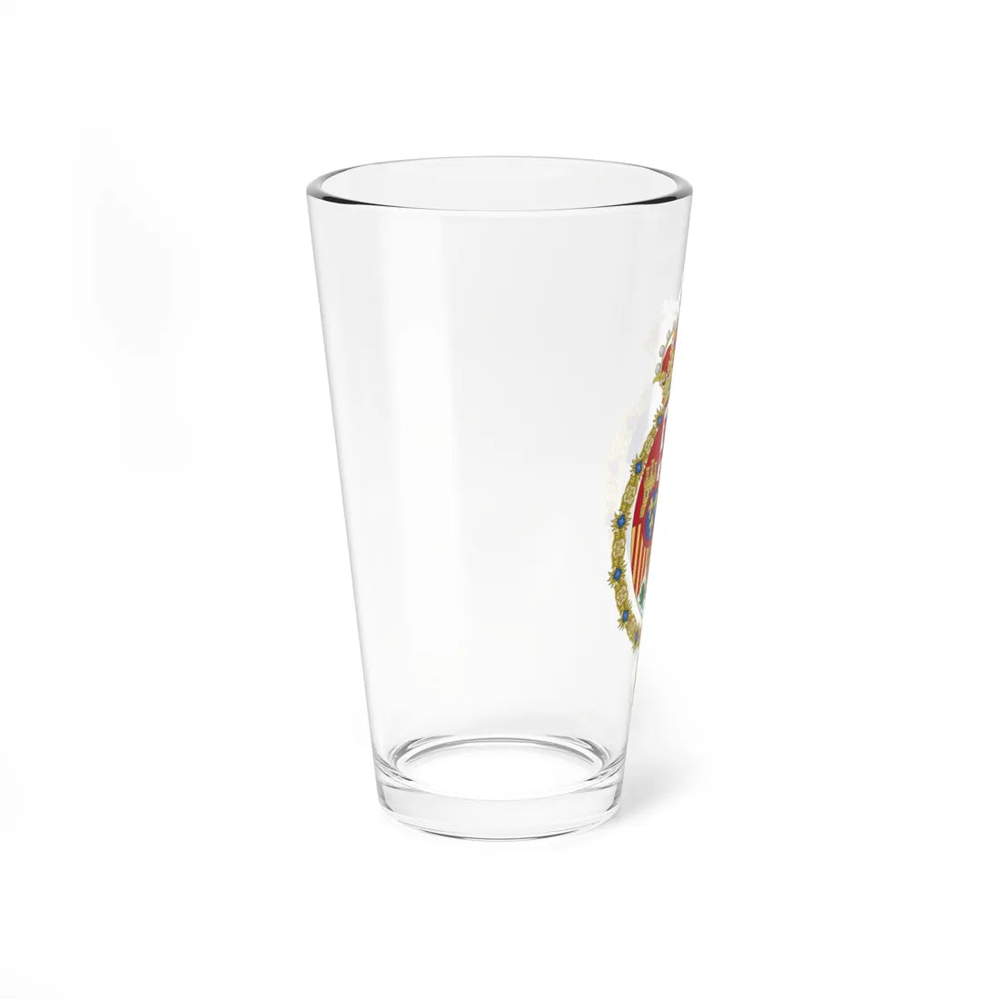 Coat of arms of Sofia Queen of Spain Golden Fleece (Denmark) (Coat of Arms) Pint Glass 16oz - Go Mug Yourself