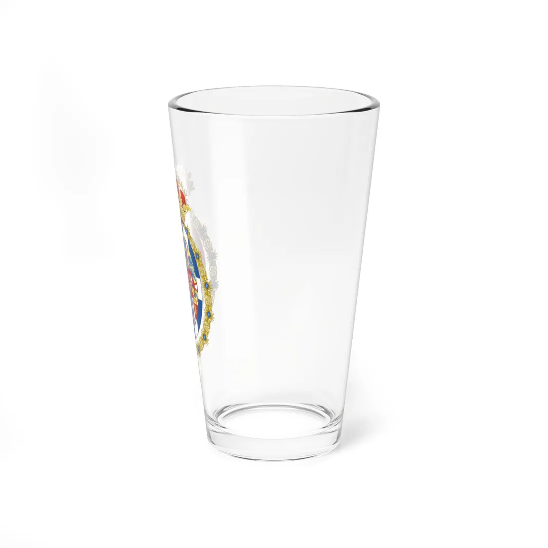 Coat of arms of Sofia Queen of Spain Golden Fleece (Denmark) (Coat of Arms) Pint Glass 16oz - Go Mug Yourself