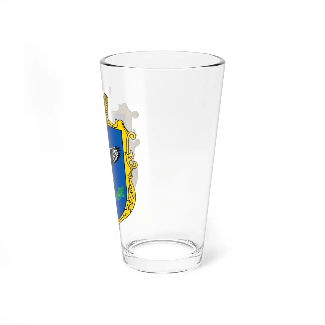 Coat of Arms of Sokilnyky (Ukraine) (Coat of Arms) Pint Glass 16oz - Go Mug Yourself
