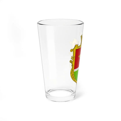 Coat of arms of Sokolivske (Ukraine) (Coat of Arms) Pint Glass 16oz - Go Mug Yourself