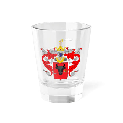 Coat of Arms of Sokolovsky (Russia) (Coat of Arms) Shot Glass 1.5oz 1.5oz - Go Mug Yourself