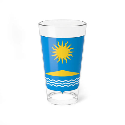 Coat of Arms of Solnechnogorsk (Russia) (Coat of Arms) Pint Glass 16oz 16oz - Go Mug Yourself