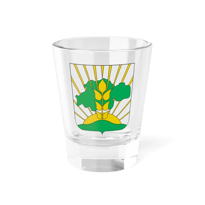 Coat of Arms of Solone raion (Ukraine) (Coat of Arms) Shot Glass 1.5oz 1.5oz - Go Mug Yourself