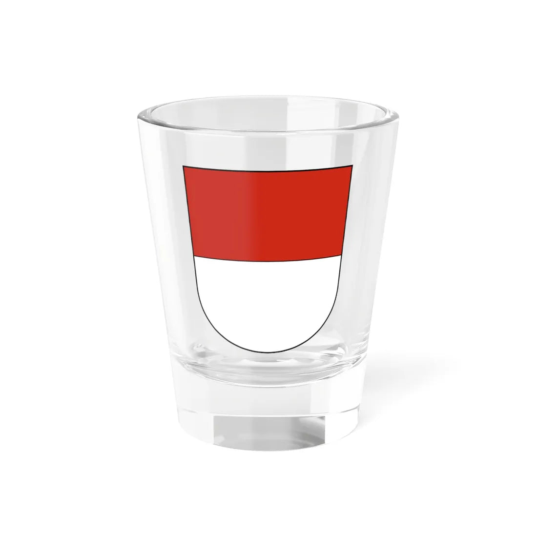 Coat of arms of Solothurn (Switzerland) (Coat of Arms) Shot Glass 1.5oz 1.5oz - Go Mug Yourself