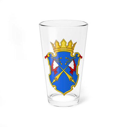 Coat of Arms of Sortavalsky District (Russia) (Coat of Arms) Pint Glass 16oz 16oz - Go Mug Yourself