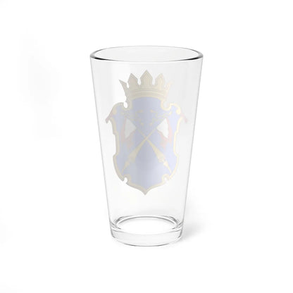 Coat of Arms of Sortavalsky District (Russia) (Coat of Arms) Pint Glass 16oz - Go Mug Yourself