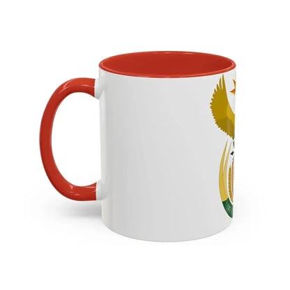 Coat of arms of South Africa - Accent Coffee Mug - Go Mug Yourself
