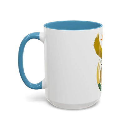 Coat of arms of South Africa - Accent Coffee Mug - Go Mug Yourself