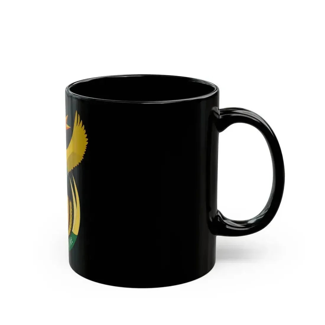 Coat of arms of South Africa - Black Coffee Mug - Go Mug Yourself