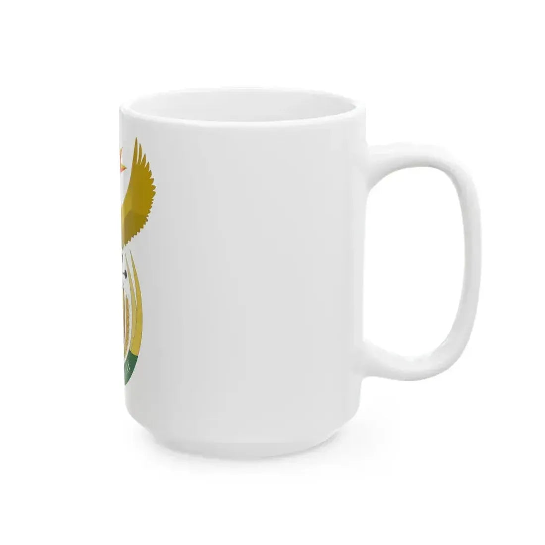 Coat of arms of South Africa - White Coffee Mug - Go Mug Yourself