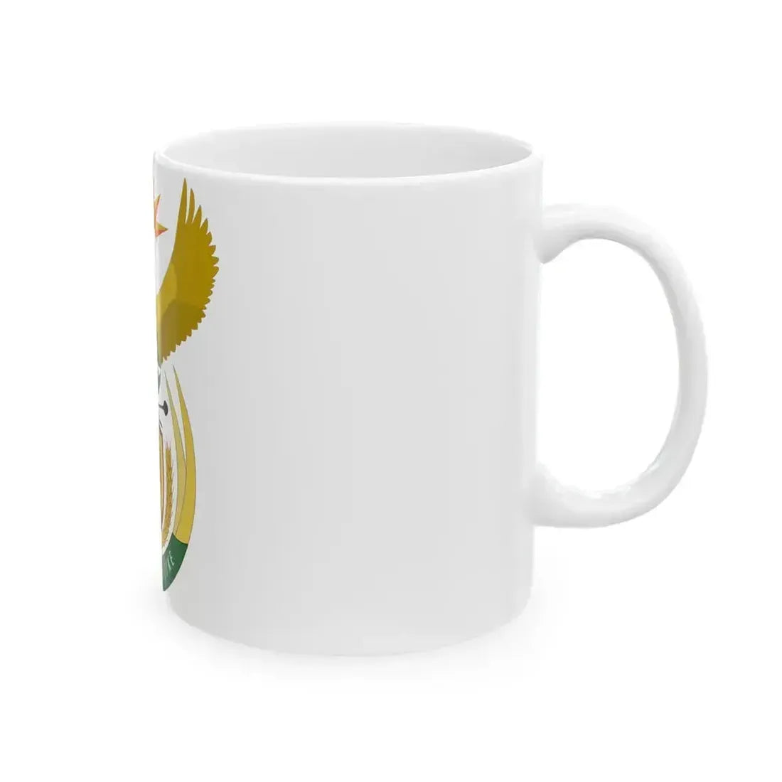 Coat of arms of South Africa - White Coffee Mug - Go Mug Yourself