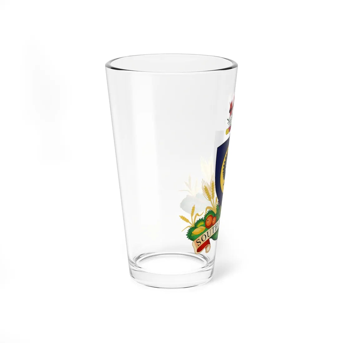 Coat of arms of South Australia (Australia) (Coat of Arms) Pint Glass 16oz - Go Mug Yourself