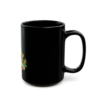 Coat of arms of South Australia - Black Coffee Mug-Go Mug Yourself