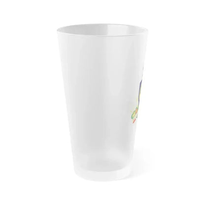 Coat of arms of South Australia - Frosted Pint Glass 16oz - Go Mug Yourself