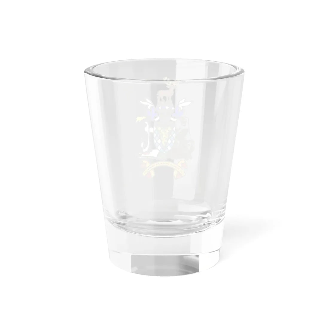 Coat of arms of South Georgia and the South Sandwich Islands (United Kingdom) (Coat of Arms) Shot Glass 1.5oz - Go Mug Yourself