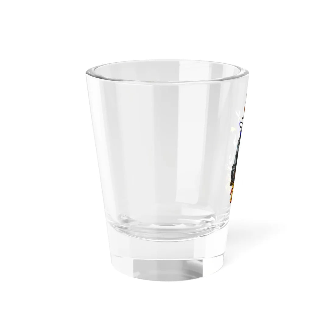 Coat of arms of South Georgia and the South Sandwich Islands (United Kingdom) (Coat of Arms) Shot Glass 1.5oz - Go Mug Yourself