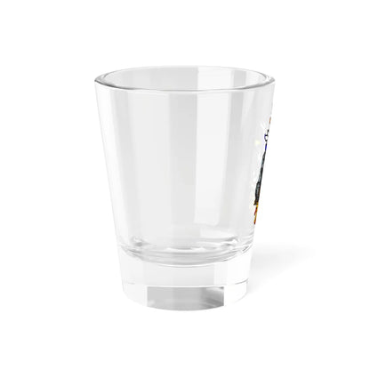 Coat of arms of South Georgia and the South Sandwich Islands (United Kingdom) (Coat of Arms) Shot Glass 1.5oz - Go Mug Yourself