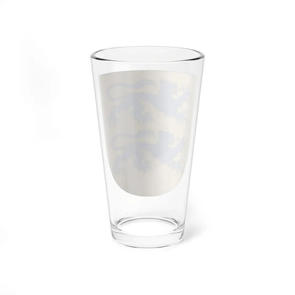 Coat of arms of South Jutland (Denmark) (Coat of Arms) Pint Glass 16oz - Go Mug Yourself
