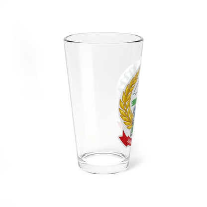 Coat of arms of South Sulawesi (Indonesia) (Coat of Arms) Pint Glass 16oz - Go Mug Yourself