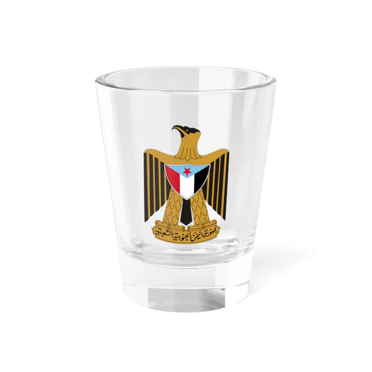 Coat of arms of South Yemen 1967-1970 (Yemen) (Coat of Arms) Shot Glass 1.5oz 1.5oz - Go Mug Yourself