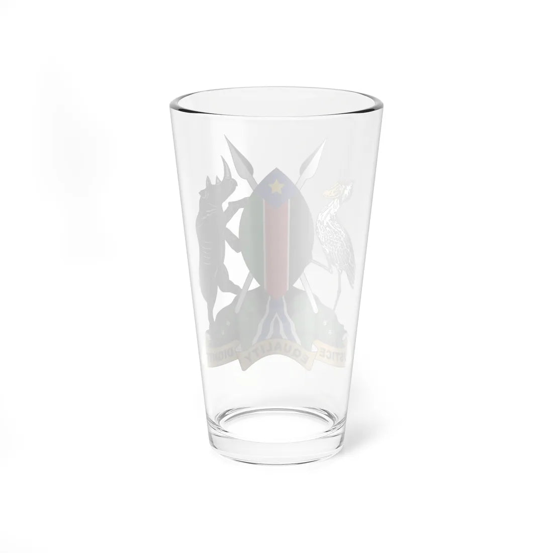 Coat of arms of Southern Sudan 2005 proposal (Sudan) (Coat of Arms) Pint Glass 16oz - Go Mug Yourself