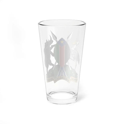 Coat of arms of Southern Sudan 2005 proposal (Sudan) (Coat of Arms) Pint Glass 16oz - Go Mug Yourself