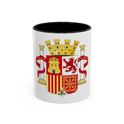 Coat of Arms of Spain (1868-1870 and 1873-1874) - Accent Coffee Mug 11oz Black - Go Mug Yourself