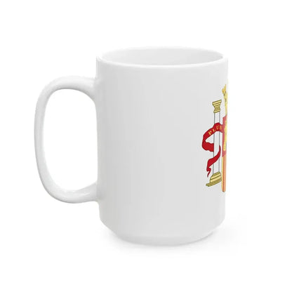 Coat of Arms of Spain (1868-1870 and 1873-1874) - White Coffee Mug - Go Mug Yourself