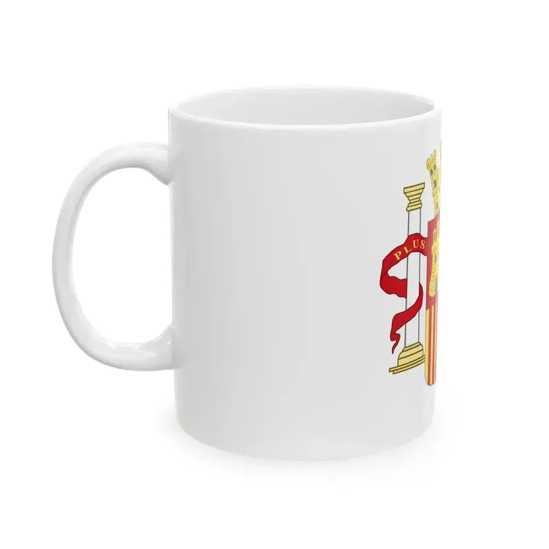 Coat of Arms of Spain (1868-1870 and 1873-1874) - White Coffee Mug - Go Mug Yourself
