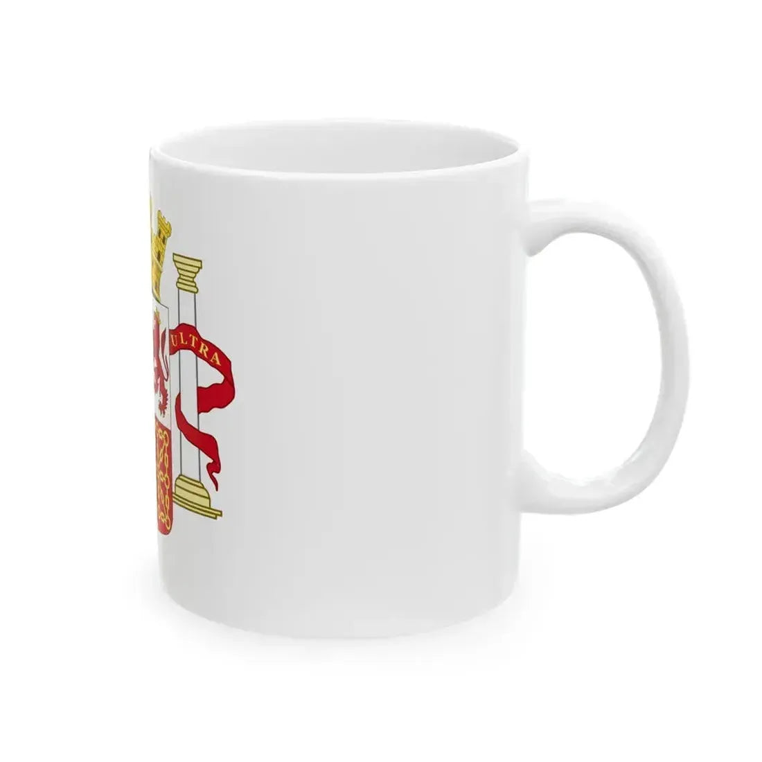 Coat of Arms of Spain (1868-1870 and 1873-1874) - White Coffee Mug - Go Mug Yourself