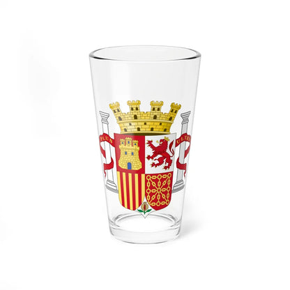 Coat of Arms of Spain 1868-1870 and 18731874 (Spain) (Coat of Arms) Pint Glass 16oz 16oz - Go Mug Yourself