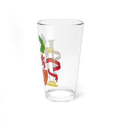 Coat of Arms of Spain-1868 Proposal with the Civic Crown (Spain) (Coat of Arms) Pint Glass 16oz - Go Mug Yourself
