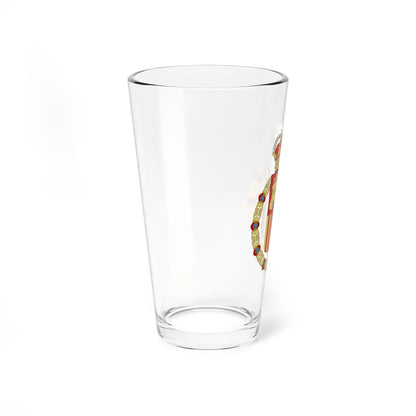Coat of Arms of Spain 1871-1873 Golden Fleece Variant (Spain) (Coat of Arms) Pint Glass 16oz - Go Mug Yourself