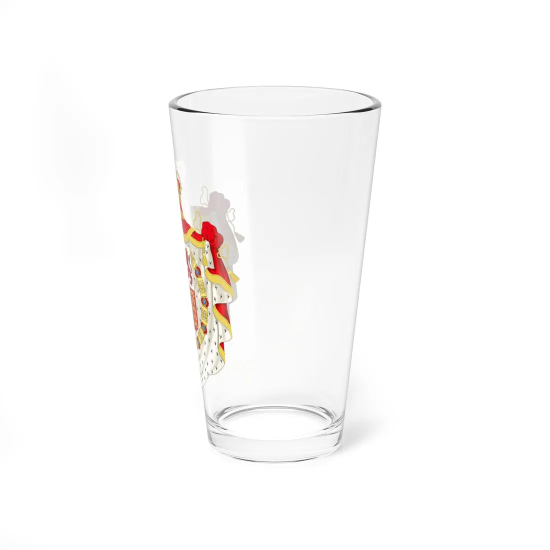 Coat of Arms of Spain 1874-1931 Golden Fleece and Mantle Variant (Spain) (Coat of Arms) Pint Glass 16oz - Go Mug Yourself