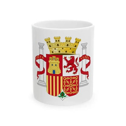 Coat of Arms of Spain (1931-1939) - White Coffee Mug 11oz - Go Mug Yourself