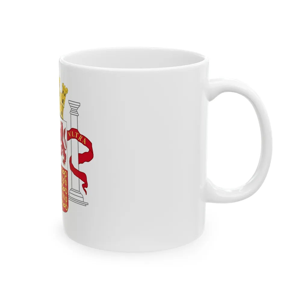 Coat of Arms of Spain (1931-1939) - White Coffee Mug-Go Mug Yourself