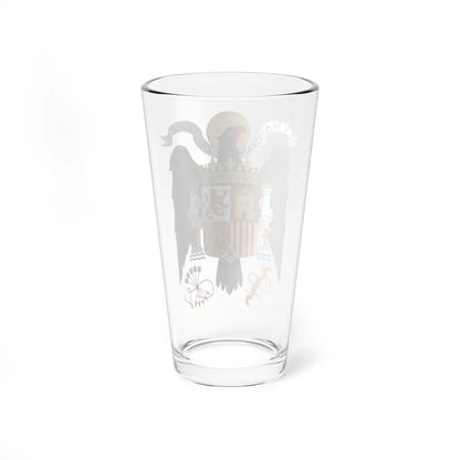 Coat of Arms of Spain 1939-1945-Bureaucratic Variant (Spain) (Coat of Arms) Pint Glass 16oz - Go Mug Yourself