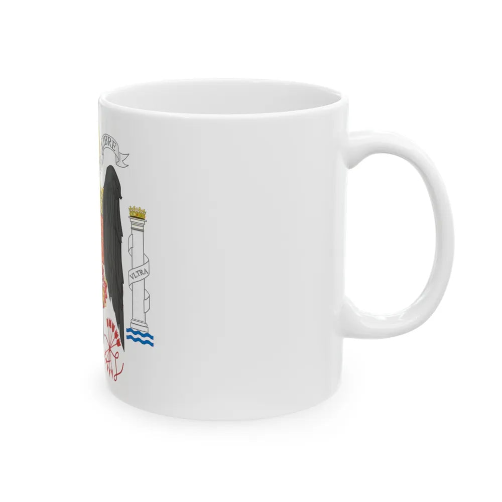 Coat of Arms of Spain (1939-1945) - White Coffee Mug-Go Mug Yourself