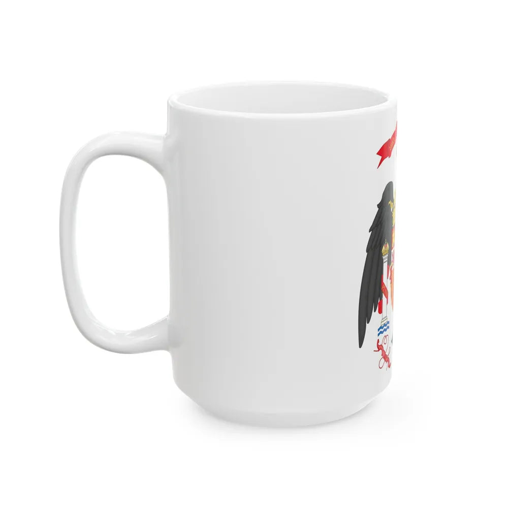 Coat of Arms of Spain (1977-1981) - White Coffee Mug-Go Mug Yourself