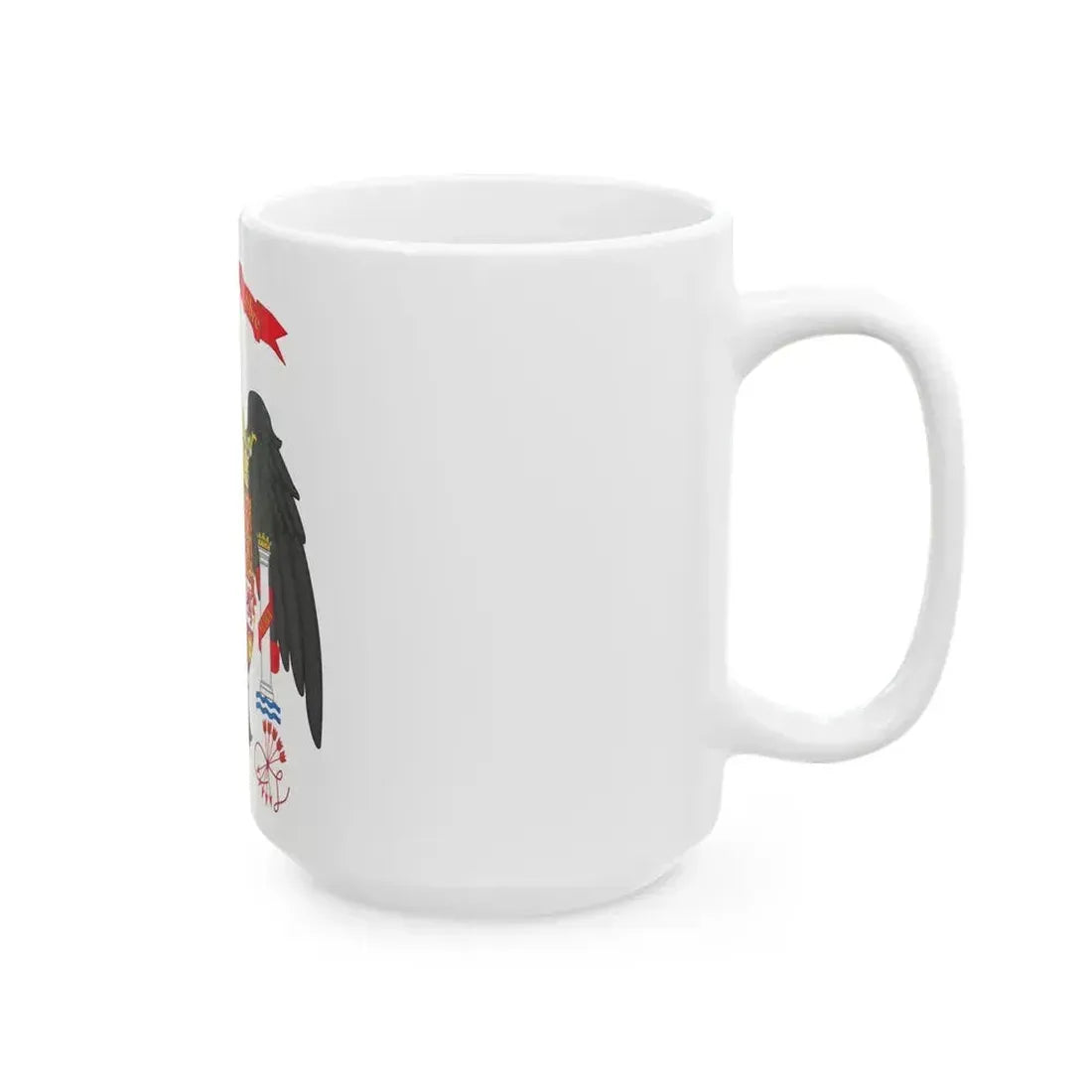 Coat of Arms of Spain (1977-1981) - White Coffee Mug - Go Mug Yourself