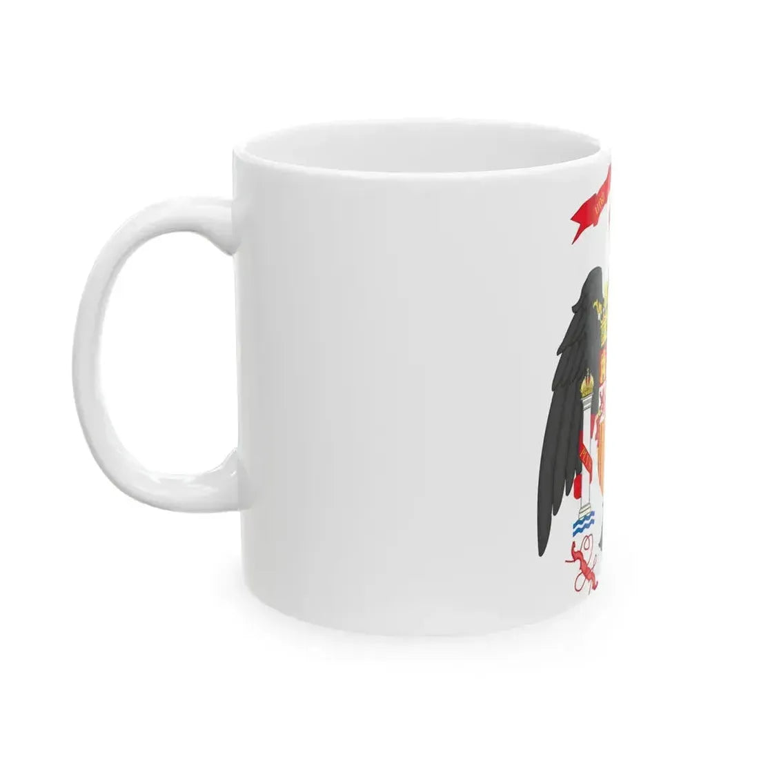 Coat of Arms of Spain (1977-1981) - White Coffee Mug - Go Mug Yourself