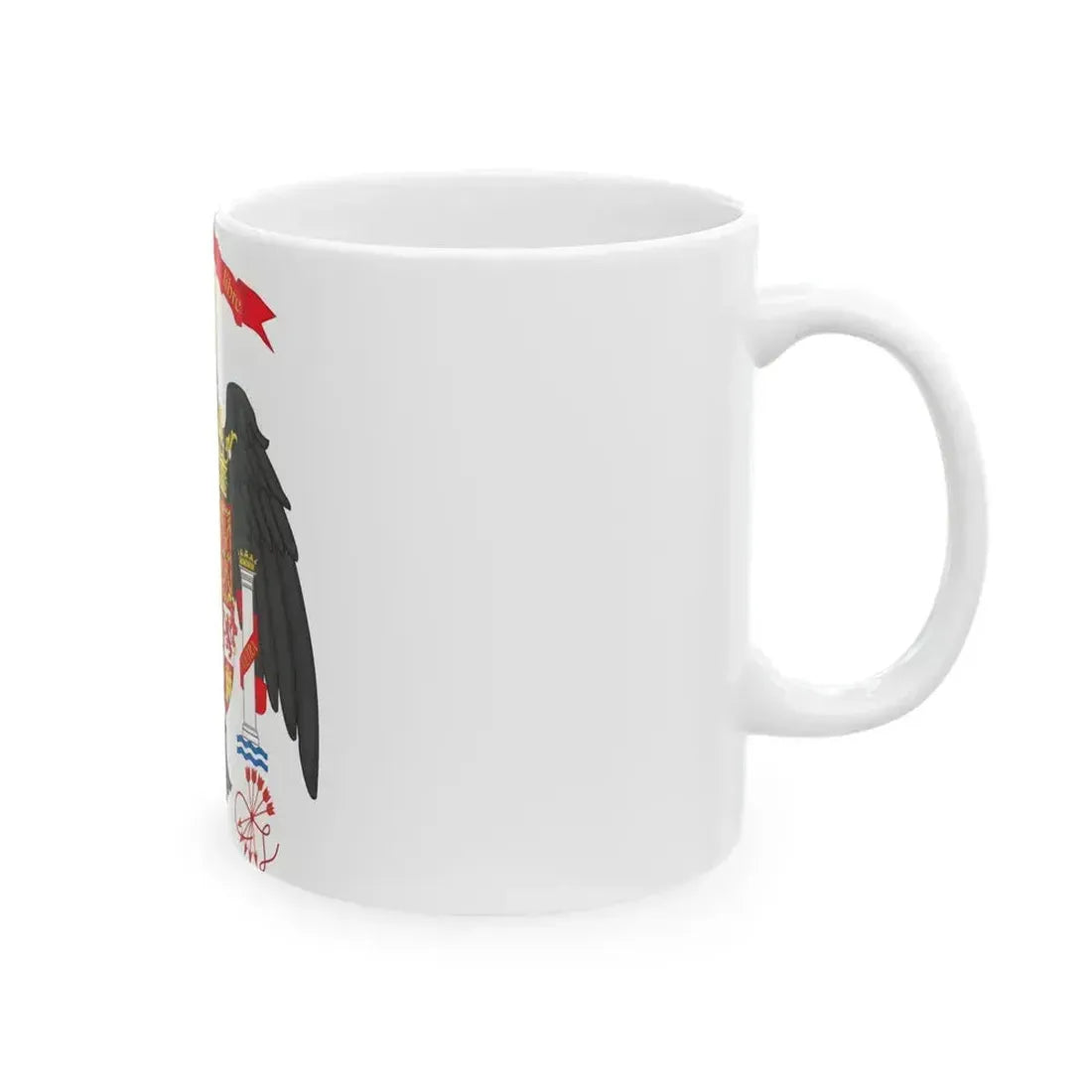 Coat of Arms of Spain (1977-1981) - White Coffee Mug - Go Mug Yourself