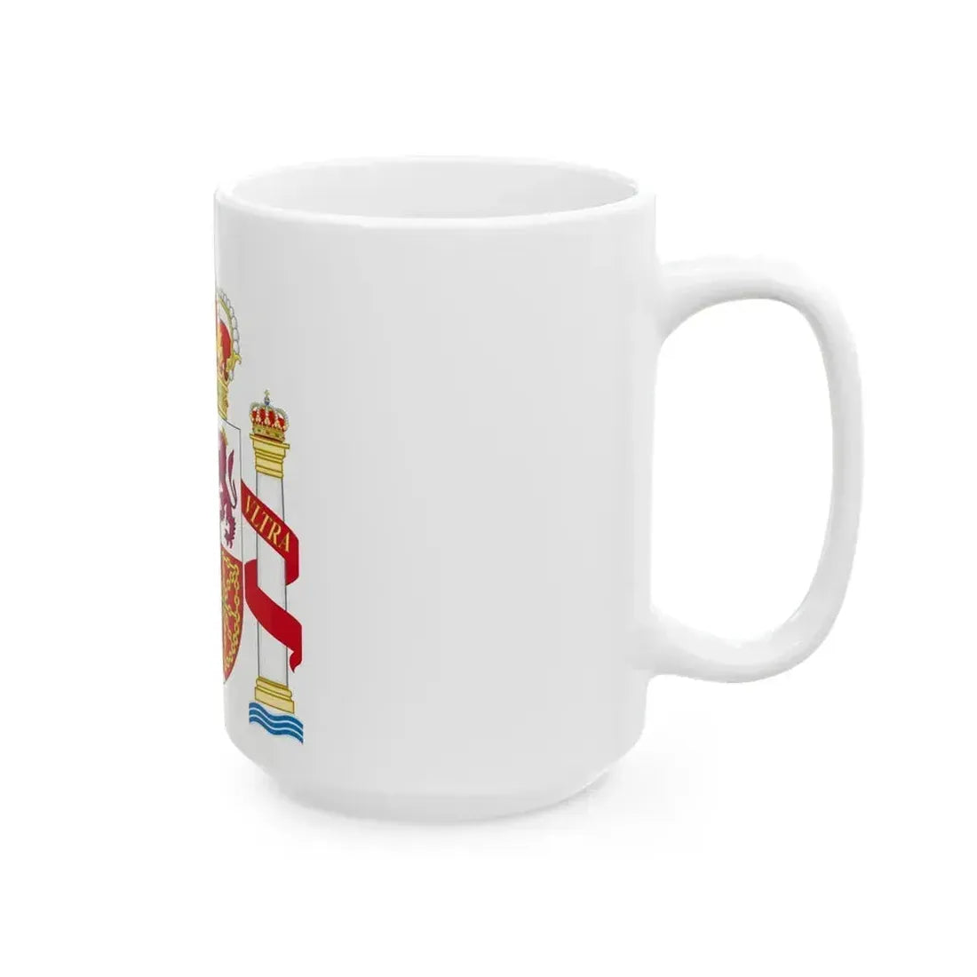 Coat of Arms of Spain - White Coffee Mug - Go Mug Yourself