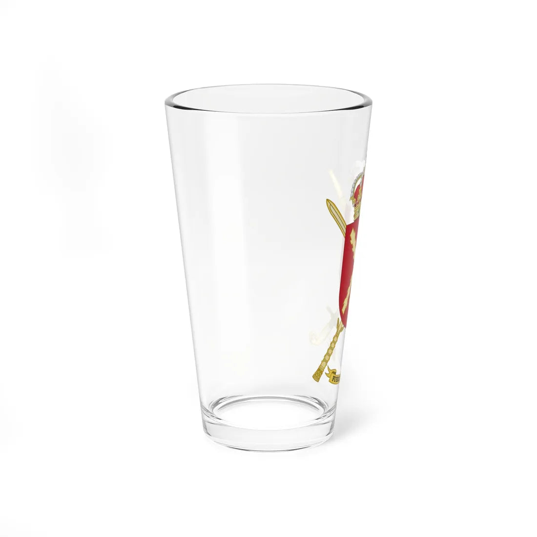 Coat of Arms of Spanish Army Light Forces (Spain) (Coat of Arms) Pint Glass 16oz - Go Mug Yourself