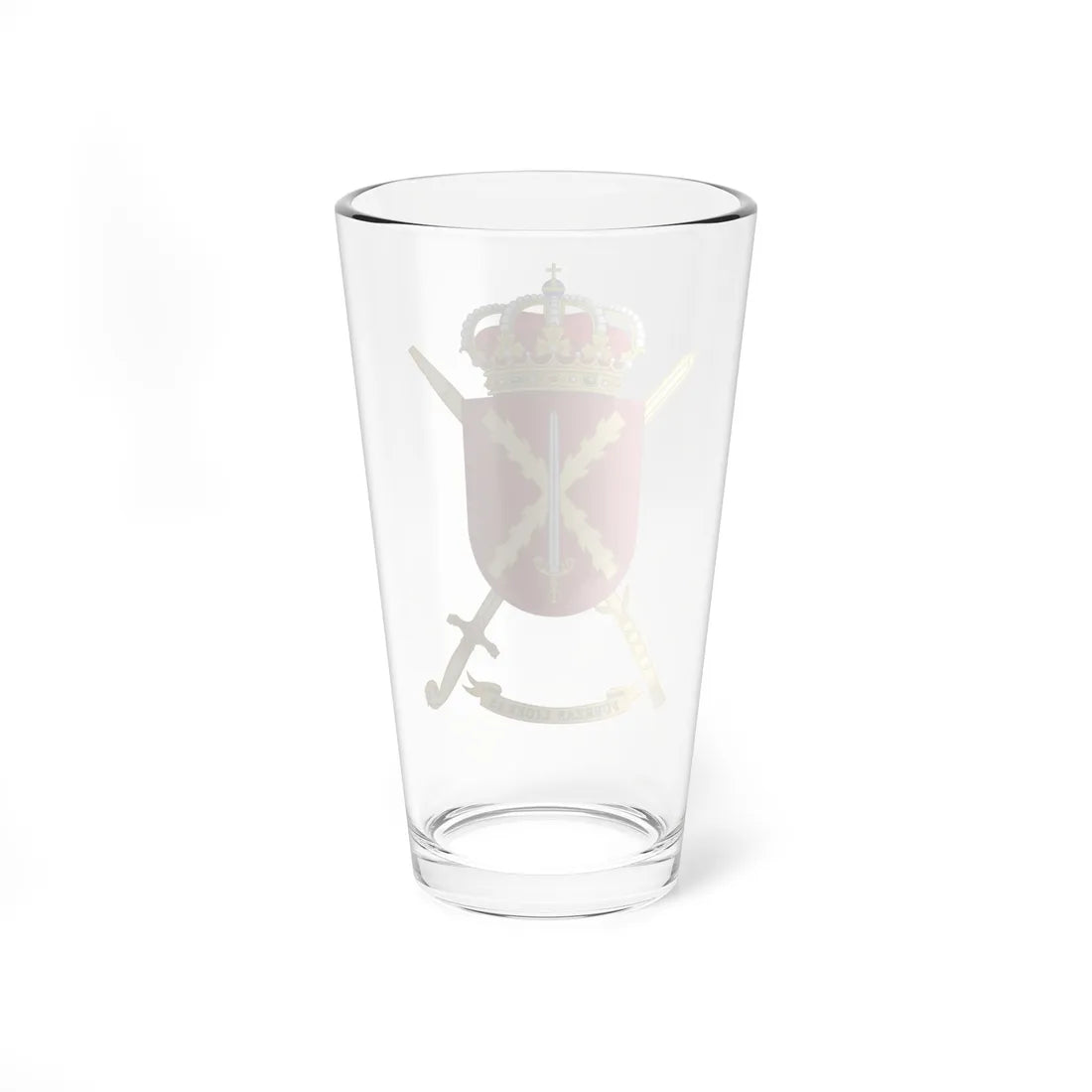Coat of Arms of Spanish Army Light Forces (Spain) (Coat of Arms) Pint Glass 16oz - Go Mug Yourself